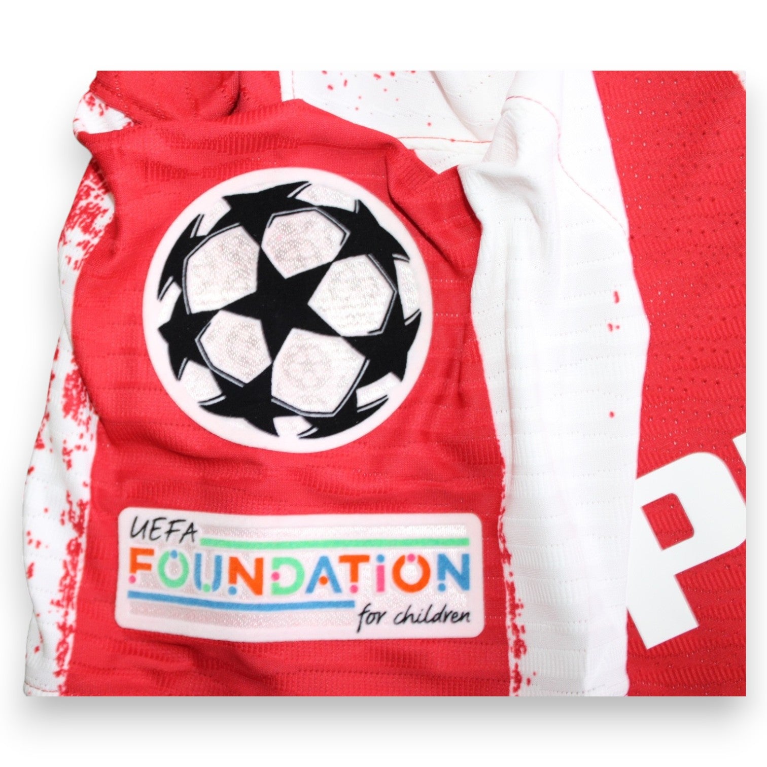Patch Champions League manica maglia Atlético Madrid 2021-22 Player Issued – Nike – sponsor Hyundai – Stefan Savic