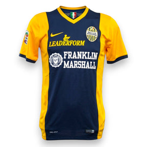 Maglia Hellas Verona Home 2014-15 Player Issued Nico López numero 17 – Nike Dri-Fit – sponsor Franklin Marshall Leaderform – condizioni Excellent