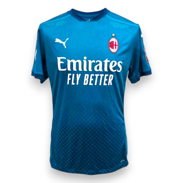 Maglia AC Milan Third 2020-21 Player Issued Diego Laxalt numero 93 – Puma – Emirates Fly Better – condizioni Excellent
