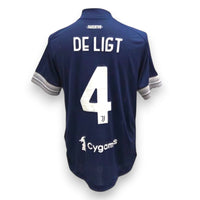 Retro maglia Juventus Away 2020-21 Player Issued De Ligt numero 4 – Adidas – sponsor Cygams – condizioni Excellent