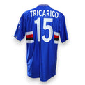 Retro maglia Sampdoria 2001-02 Player Issued Fabio Tricarico – cimelio vintage Serie B – Asics