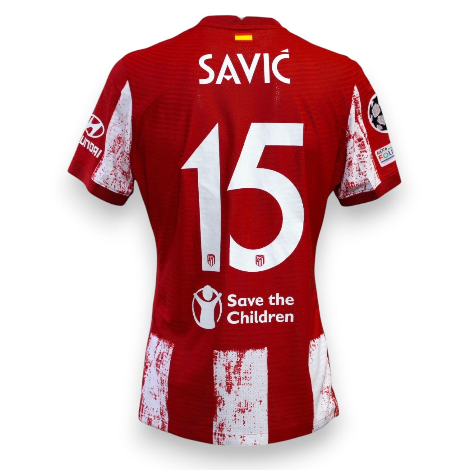 Retro maglia Atlético Madrid Home 2021-22 Player Issued Stefan Savic – Nike – cimelio Champions League