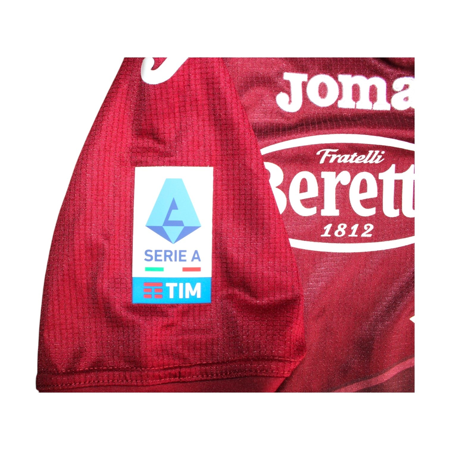 Patch Serie A TIM manica maglia Torino Home 2022-23 Player Issued – Joma – Ricardo Rodríguez – finitura da gara