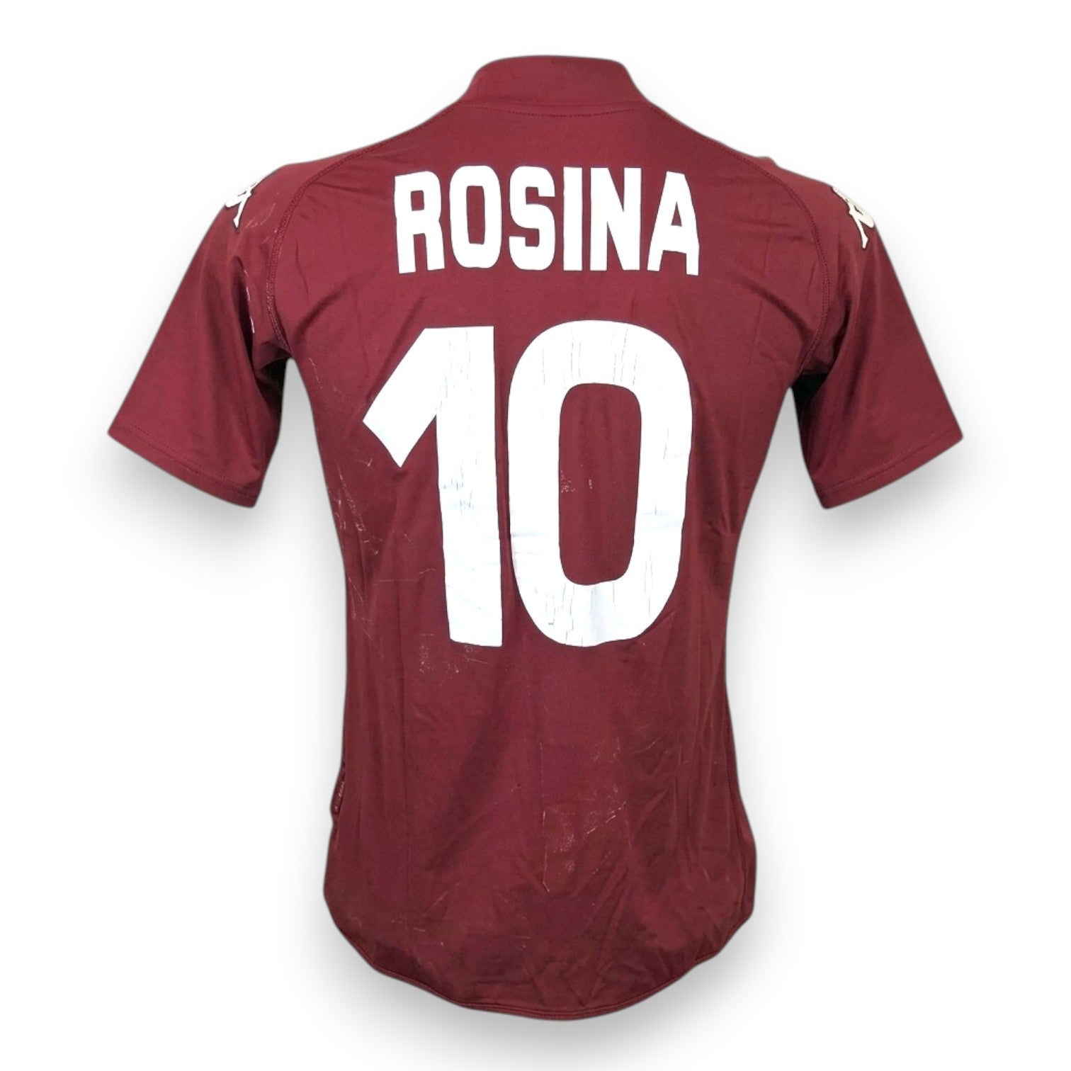 Retro maglia Torino Home 2008-09 Player Issued – nameset Rosina numero 10 – Kappa – cimelio Serie A