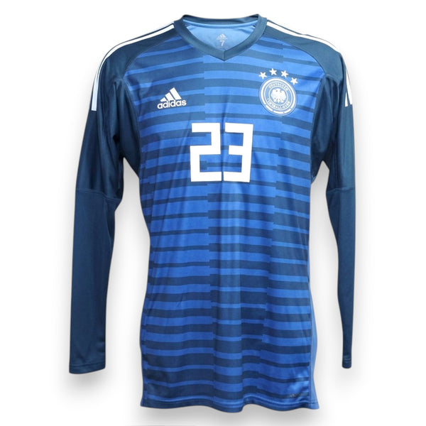 Maglia Germania Away 2017 – Kevin Trapp – N.23 – Player Issued – Adidas – Portiere – Confederations Cup