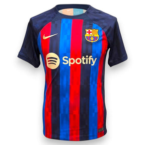 Maglia FC Barcelona Home 2022-23 Store Nike Dri-Fit – sponsor Spotify – stemma FCB – taglia S – condizioni Excellent