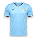 Fronte maglia SS Lazio Home 2024-25 Player Issued – Mizuno – taglia L – stemma aquila dorata – design biancoceleste