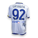 Retro maglia Hellas Verona Third 2020-21 Player Issued Kevin Lasagna – Macron – scritta Verona – cimelio Serie A