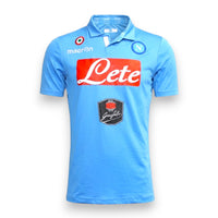 Maglia SSC Napoli Home 2014-15 Player Issued David Lopez – Macron – taglia XL – sponsor Lete Pasta Garofalo – condizioni Excellent