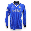 Maglia Udinese Third 1998-99 Player Issued Tomas Locatelli – Diadora – maniche lunghe – colletto V bianco-nero – sponsor Telital – patch Lega Calcio – condizioni Good