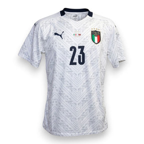 Maglia Italia Away 2019-20 Player Issued Gaetano Castrovilli numero 23 – Puma – matchday patch Italia-Armenia 18.11.2019 Palermo
