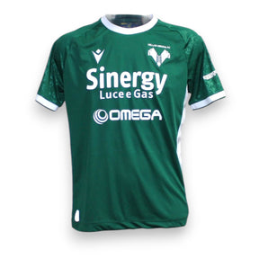 Maglia Hellas Verona Third 2021-22 Player Issued – Macron – sponsor Sinergy Omega – tributo Dante Alighieri – condizioni Excellent