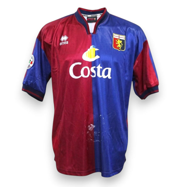 Maglia Genoa Home 2004-05 Player Issued Errea – sponsor Costa – stemma Genoa CFC – taglia XL – condizioni Good