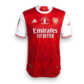 Maglia Arsenal Home 2020-21 Player Issued Pierre-Emerick Aubameyang – Adidas – patch FA Cup Final Wembley 2020 – condizioni Excellent