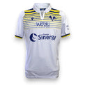 Maglia Hellas Verona Third 2019-20 Matteo Pessina Player Issued – Macron – fronte maglia bianca dettagli gialloblu – condizioni Excellent