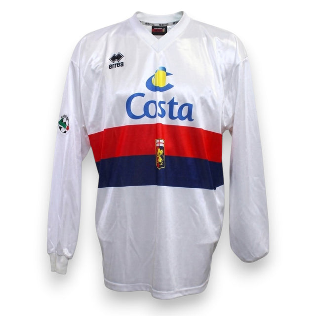 Maglia Genoa Away Special 2004-05 Player Issued fronte intera – Erreà – sponsor Costa – numero 5 Vittorio Tosto – Serie B vintage