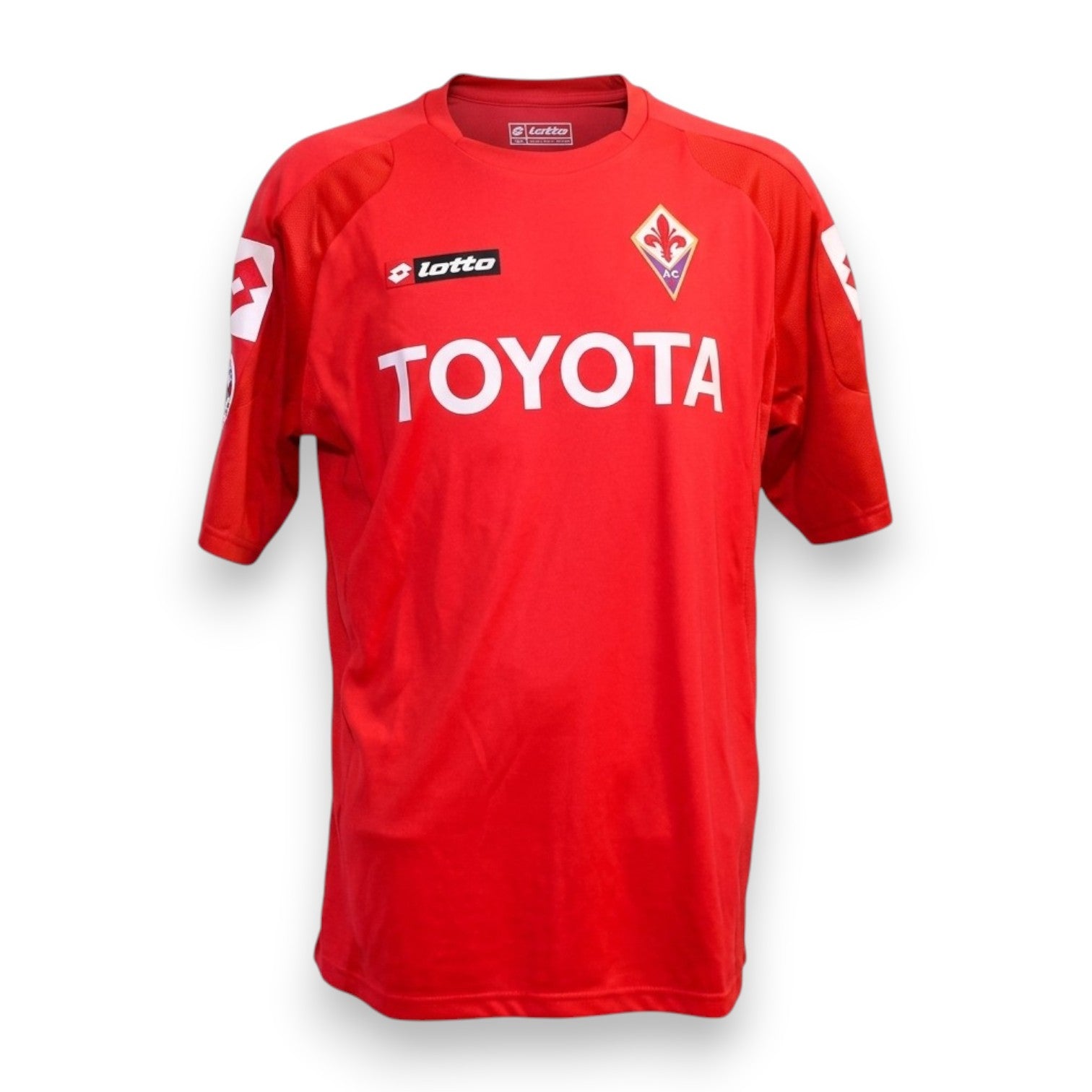 Maglia Fiorentina Third 2008-09 Player Issued Lotto – sponsor Toyota – stemma ACF – taglia XXL – condizioni Excellent
