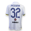 Retro maglia Hellas Verona 2019-20 Matteo Pessina Player Issued – personalizzazione ufficiale Serie A – loghi sponsor Garelli e Gruppo Sinergy