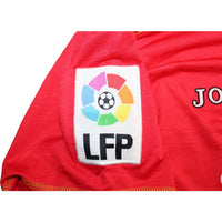 Dettaglio patch LFP manica maglia Siviglia FC Away 2007-08 Joma – Liga de Fútbol Profesional originale