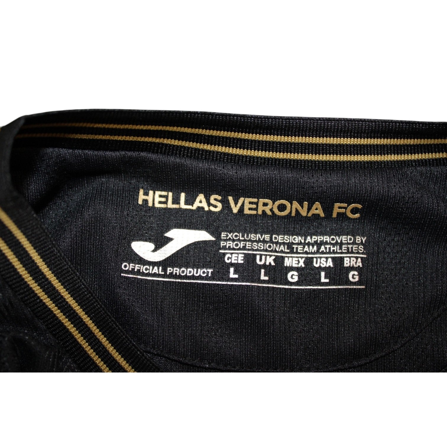 Etichetta Joma Hellas Verona FC taglia L maglia Third 2024-25 – Exclusive Design Approved by Professional Team Athletes – Player Issued