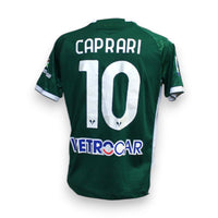 Retro maglia Hellas Verona Third 2021-22 numero 10 Caprari Player Issued – sponsor Vetrocar – Macron – cimelio Serie A