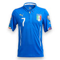 Maglia Italia Home 2015-16 Store Simone Zaza numero 7 – Puma – patch Qualificazione Euro 2016 – condizioni Excellent