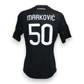 Retro maglia FK Partizan Home 2010-11 nameset Marković 50 bianco – Adidas – scritta FK Partizan – Europa League