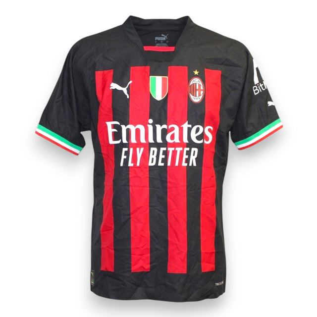 Maglia AC Milan Home 2022-23 Player Issued Brescianini – Puma – Emirates – scudetto tricolore campioni d'Italia