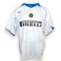 Maglia Inter Away 2004-05 Store autografata Adriano numero 10 Nike Pirelli – dedica e firma originale sul petto – taglia XL – condizioni Good