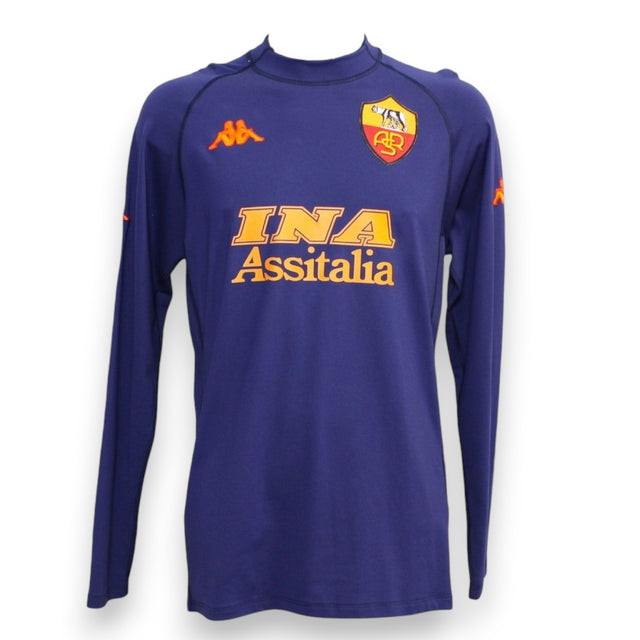 Maglia Roma Third 2000-01 Player Issued Abel Balbo – Kappa – sponsor INA Assitalia – maniche lunghe – fronte