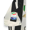Patch Serie A TIM 2017-2018 maglia Juventus Home Player Issued Adidas – dettaglio manica – Andrea Barzagli N.15