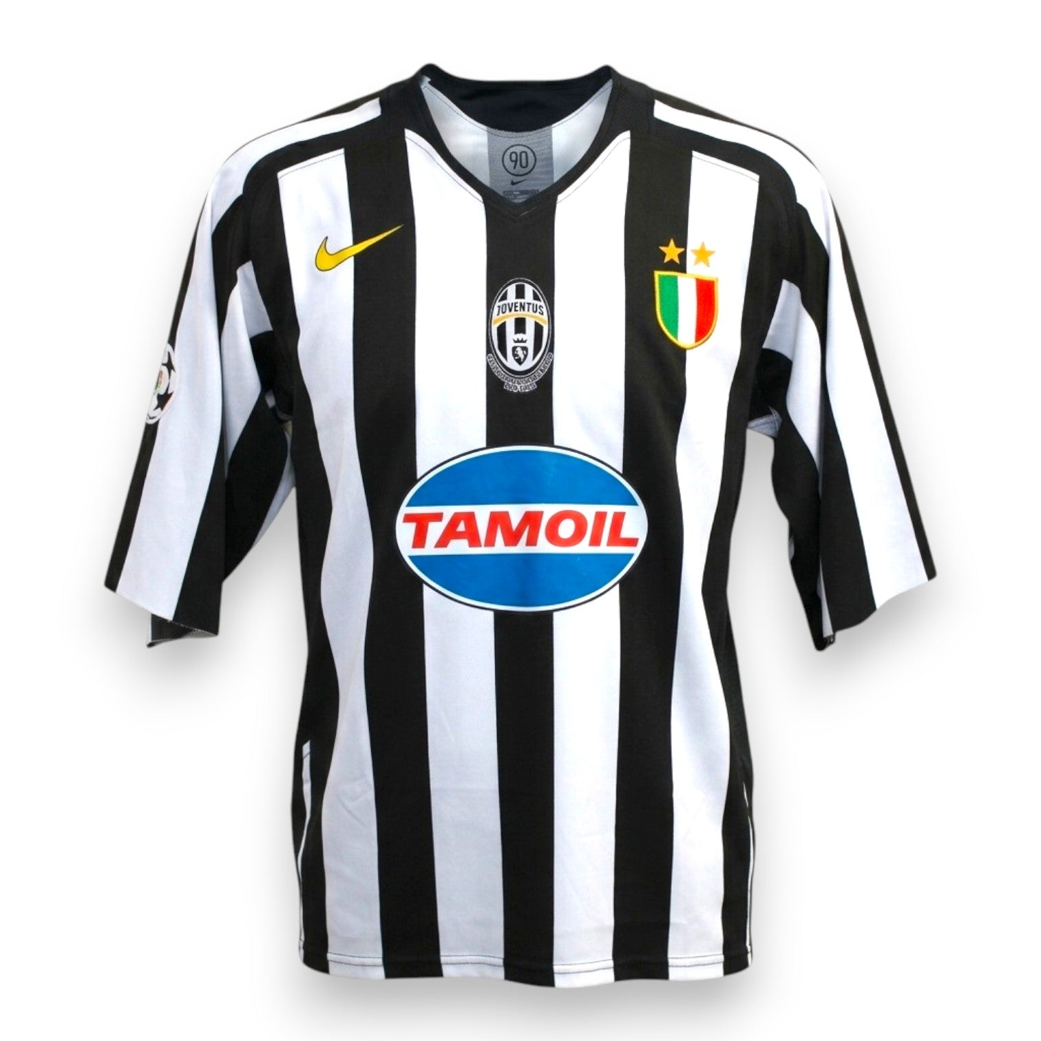 Maglia Juventus Home 2005-06 Player Issued Manuele Blasi numero 20 – Nike Tamoil – centenario primo Scudetto – Serie A