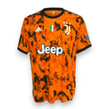 Maglia Juventus Third 2020-21 Player Issued Cristiano Ronaldo numero 7 – Adidas – sponsor Jeep – design arancione nero – UCL