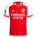 Maglia Arsenal Home 2023-24 Store Authentic autografata Jorginho – Adidas – sponsor Emirates Fly Better – patch Premier League – taglia S