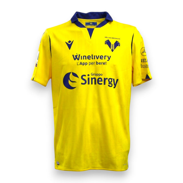 Maglia Hellas Verona Home 2020-21 Store Antonín Barák numero 7 autografata – Macron – sponsor Gruppo Sinergy – Serie A
