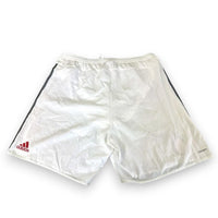 Retro pantaloncini ufficiali AC Milan Away 2014-15 Adidas Adizero – logo Adidas rosso – taglia XL Made in Thailand – cimelio autografato Franco Baresi