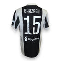 Retro maglia Juventus Home 2017-18 Player Issued nameset Barzagli 15 con autografo originale – sponsor Cygames – Serie A