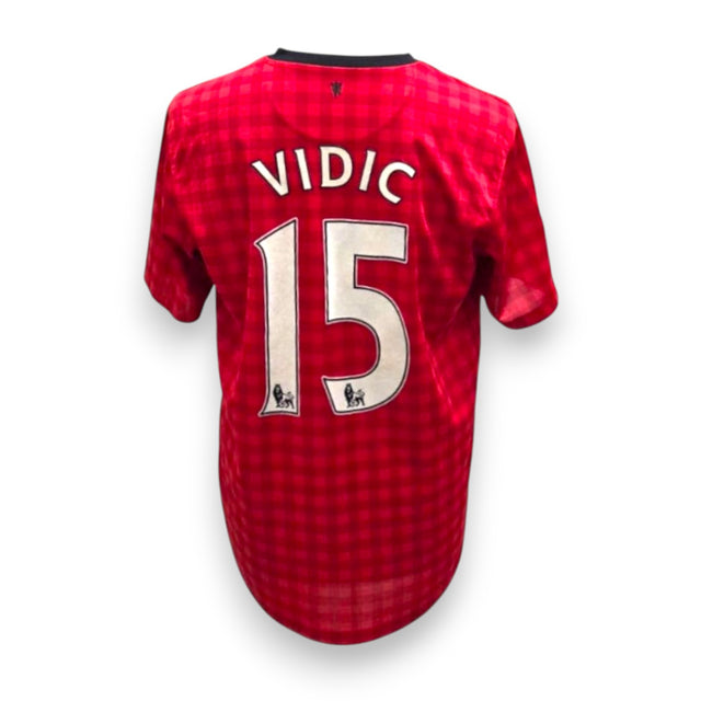 Retro maglia Manchester United Home 2012-13 nameset Vidić 15 – Nike – Premier League – cimelio originale Store