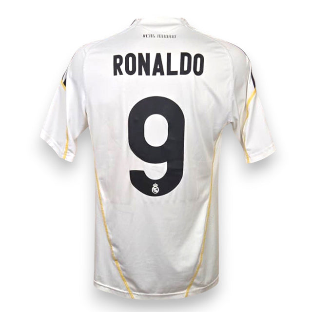 Maglia Real Madrid Home 2009-10 Store Cristiano Ronaldo numero 9 – Adidas – sponsor bwin.com – patch LFP – taglia M