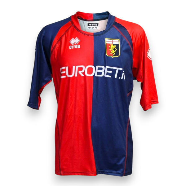 Genoa CFC Home Shirt 2007/08 – Marco Di Vaio – N.21 – Signed Store Exclusive – Erreà – Eurobet – Serie A – COA Included
