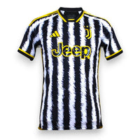 Maglia Juventus Home 2023-24 Store Adidas – design zebra nero bianco giallo – Jeep – Serie A – taglia S – condizioni Excellent