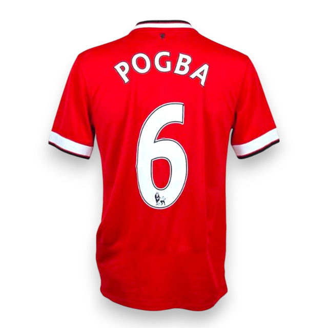 Retro maglia Manchester United Home 2014-15 nameset Pogba 6 – Nike – Premier League – cimelio Store originale