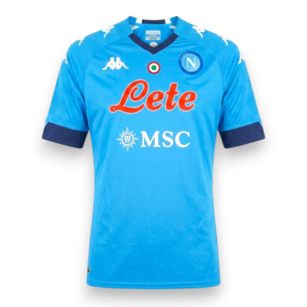 Maglia SSC Napoli Home 2020/21 – Andrea Petagna – N.37 – Player Issued – Kappa – Serie A