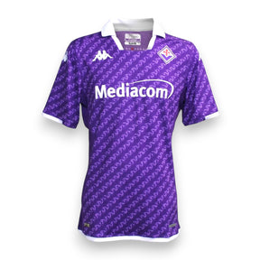Maglia Fiorentina Home 2023-24 Store Kappa – pattern gigli viola – Mediacom – taglia XL – condizioni Excellent