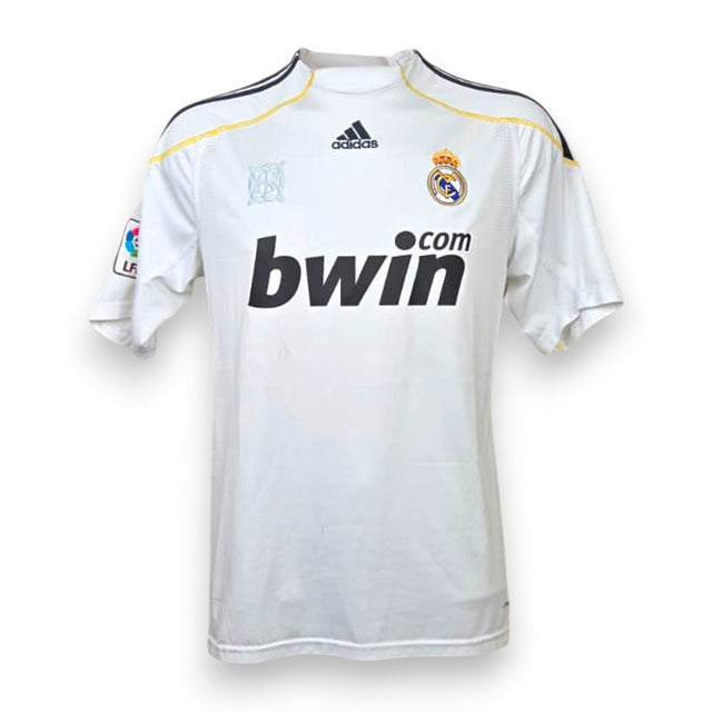 Maglia Real Madrid Home 2009-10 Store Cristiano Ronaldo numero 9 – Adidas – sponsor bwin.com – patch LFP – taglia M