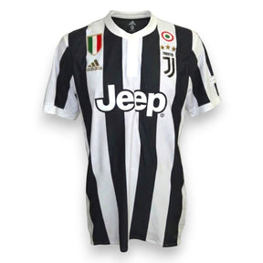 Maglia Juventus Home 2017-18 Player Issued Andrea Barzagli numero 15 – Adidas – sponsor Jeep – patch Ciao Davide Astori – taglia 9