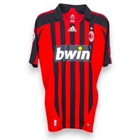 Maglia AC Milan 2007-08 Store Adidas bwin – numero 10 Seedorf – taglia XL – vista frontale completa