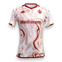Maglia Fiorentina Fourth Kit 2023-24 Store Lucas Beltrán numero 9 autografata – Kappa Kombat – design marmorizzato – Serie A