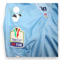 Dettaglio patch TIM Cup manica maglia Lazio Home 2014-15 Player Issued – Felipe Anderson numero 7