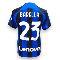 Retro maglia Inter Home 2022-23 numero 23 Barella – Store Nike – edizione speciale Final Champions League Istanbul
